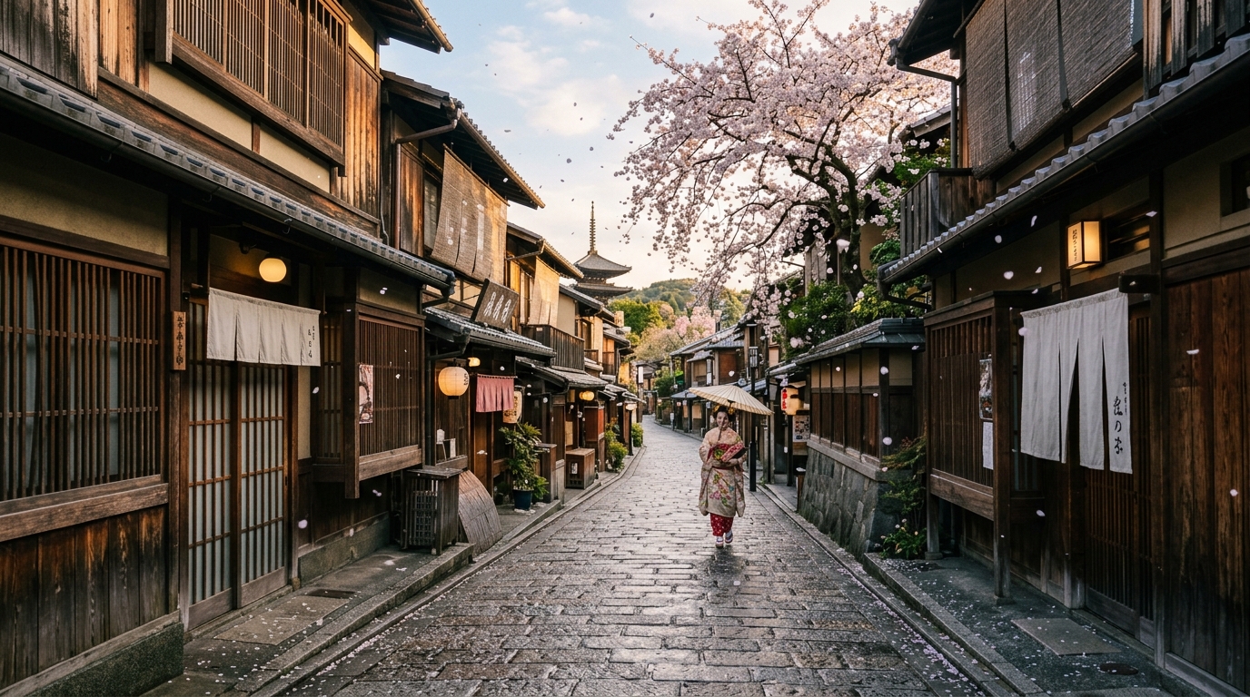 Image symbolizing Japan's orderly streets