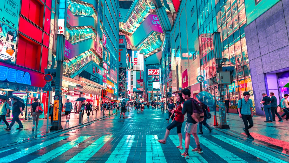 Modern Tokyo skyline — where tradition meets innovation